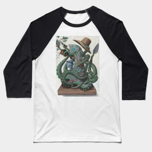 Octopus gardener Baseball T-Shirt